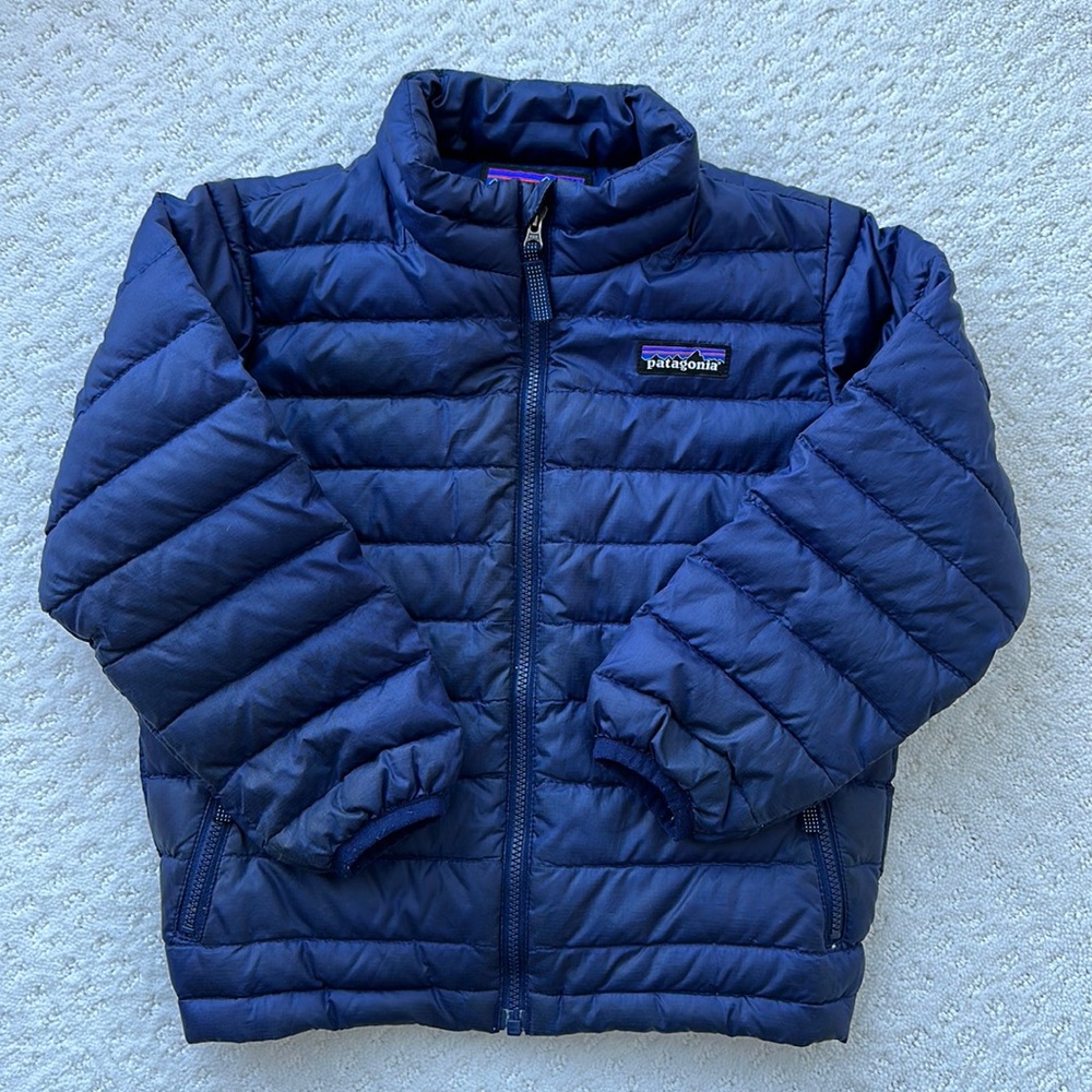 Patagonia “down sweater” puffer jacket 4T